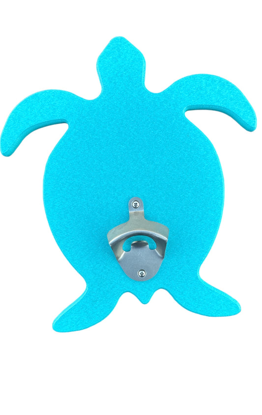 Poly Bottle Opener- Turtle