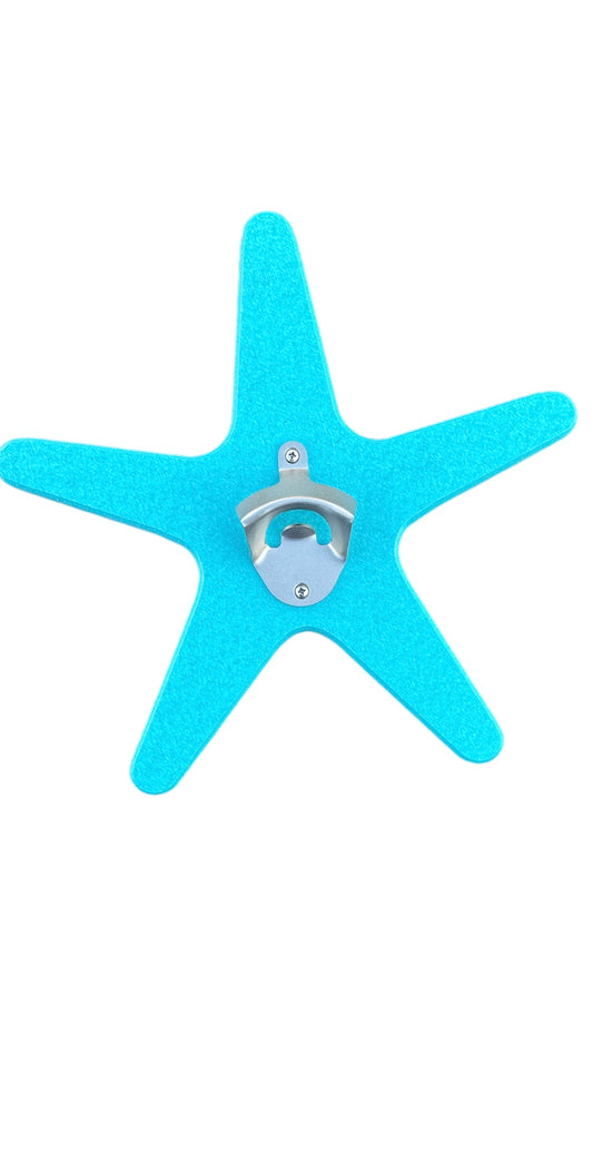 Poly Bottle Opener- Starfish