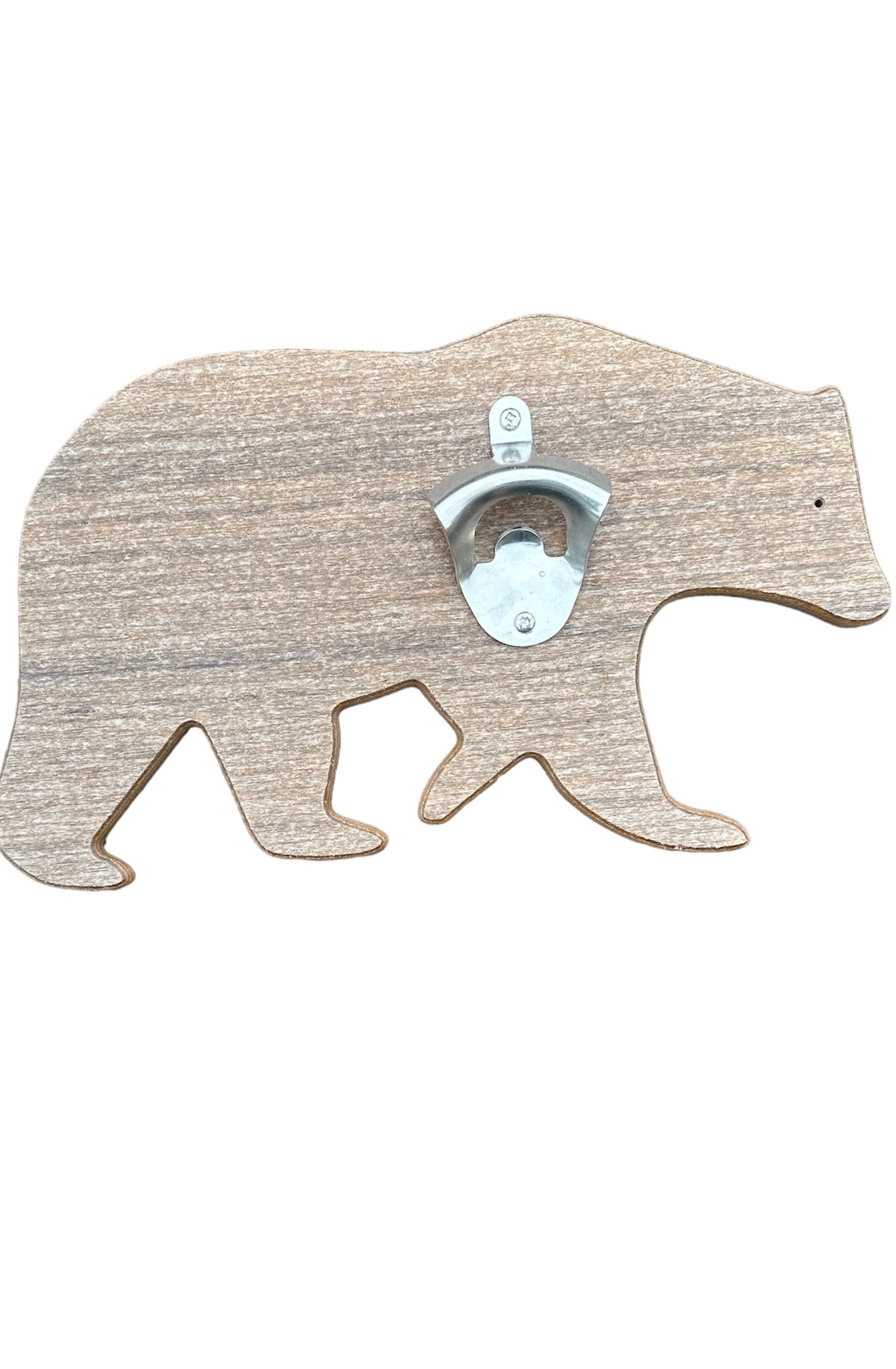 Poly Bottle Opener- Bear