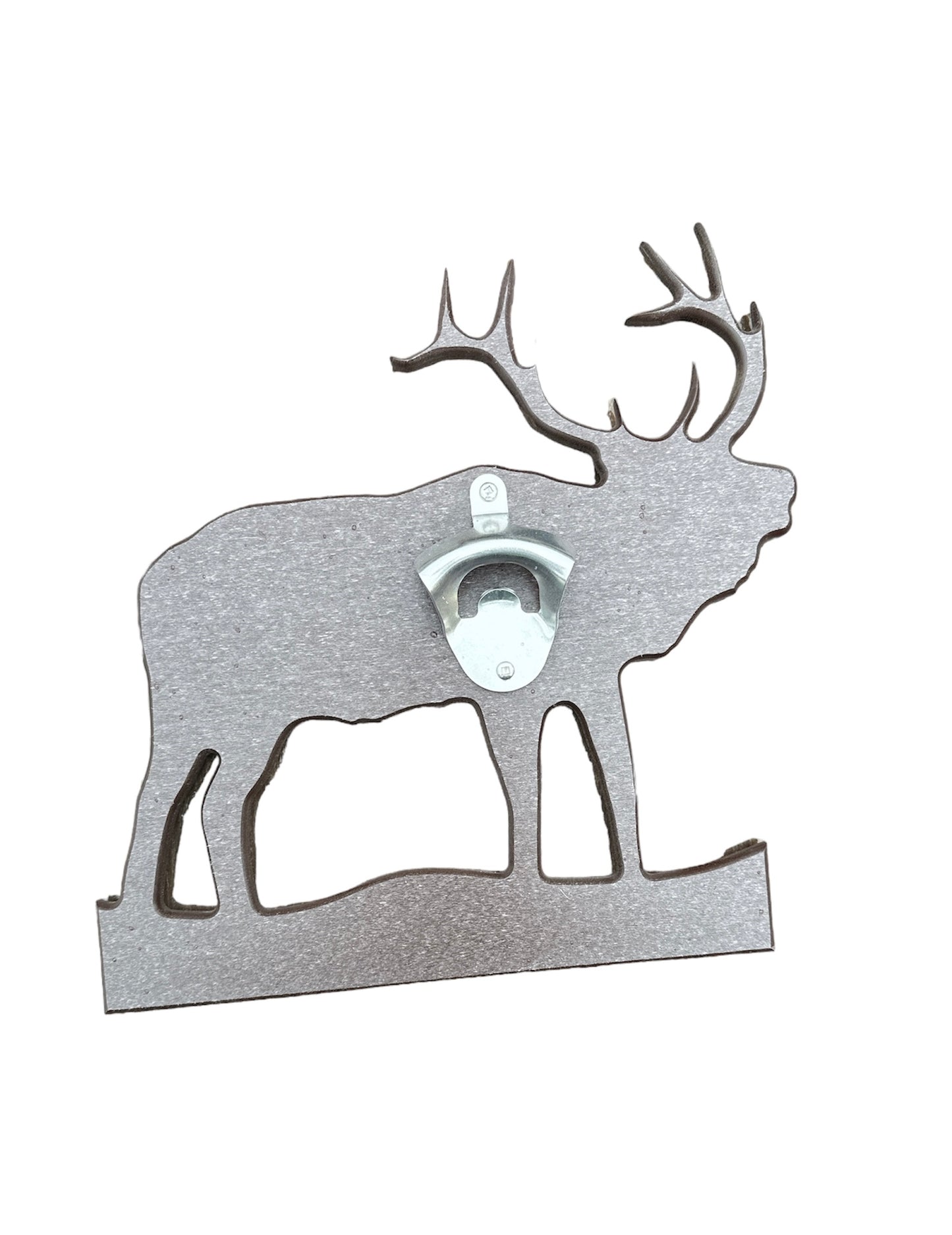 Poly Bottle Opener- Elk