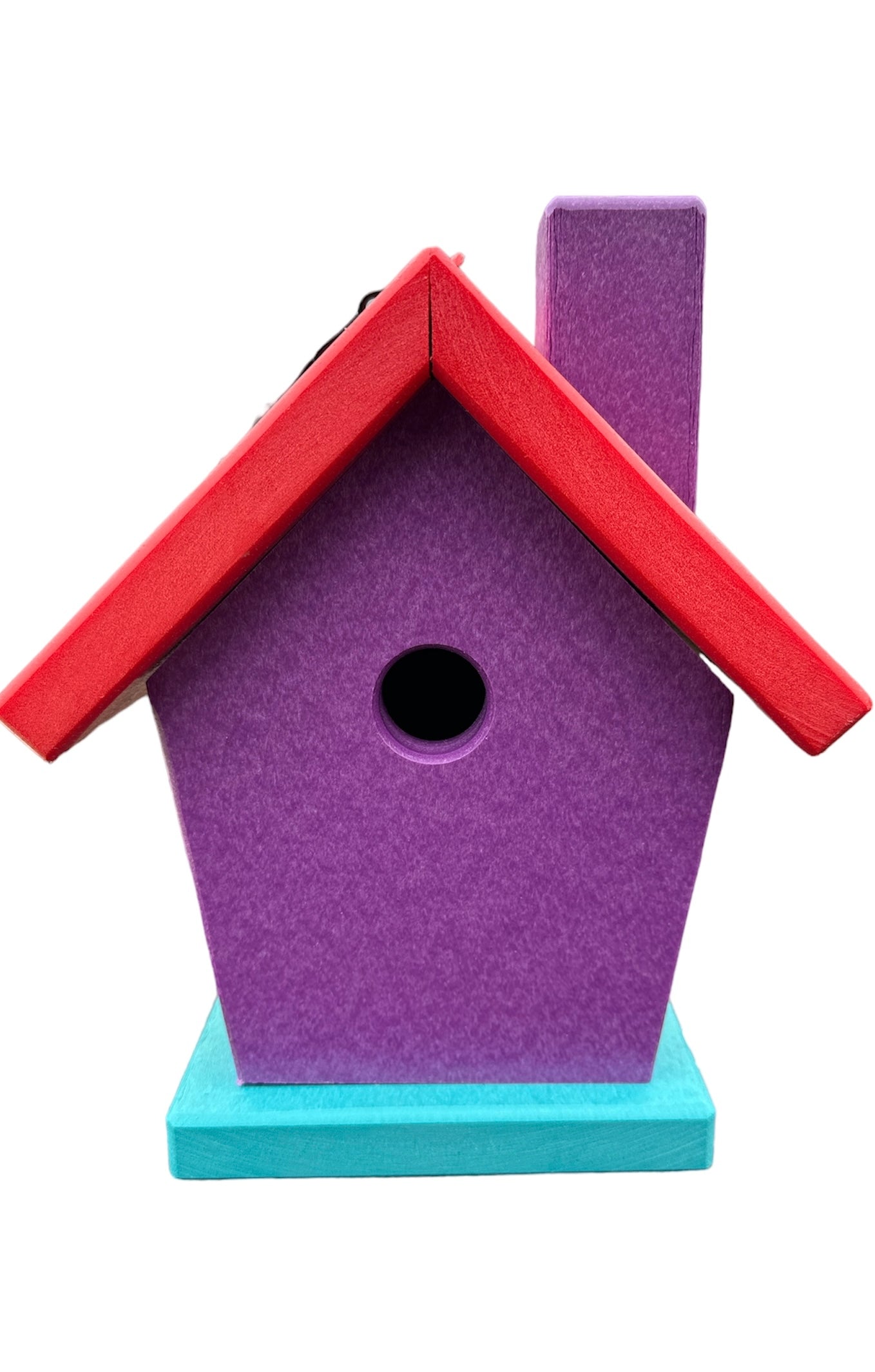 Poly Bird House- Multicolored