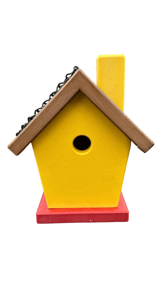 Poly Bird House- Multicolored