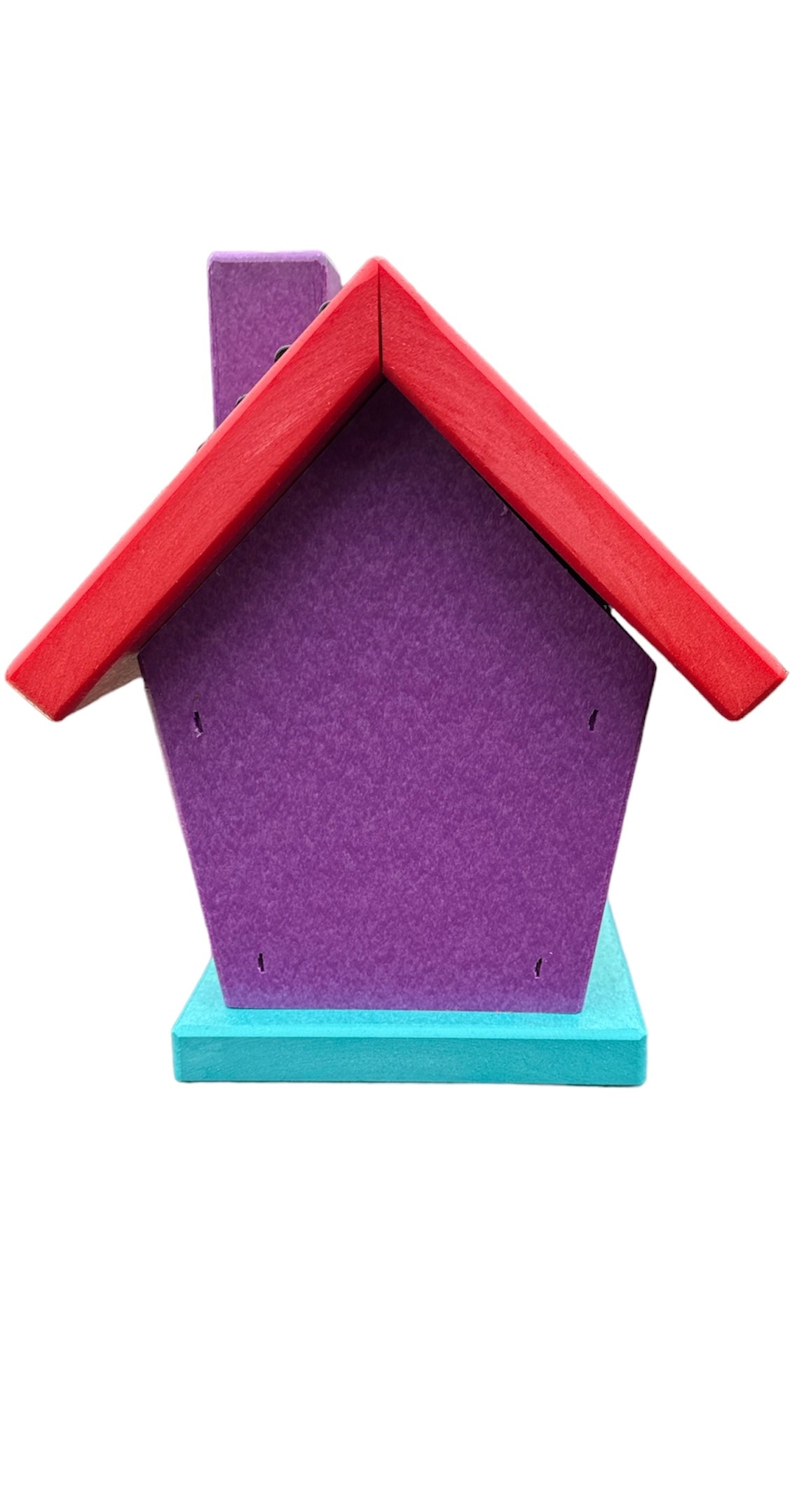 Poly Bird House- Multicolored