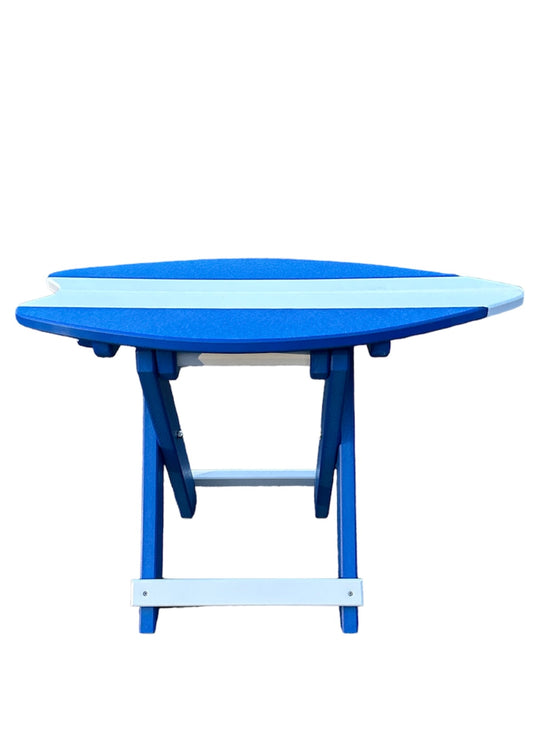 Poly Folding Table- Surfboard