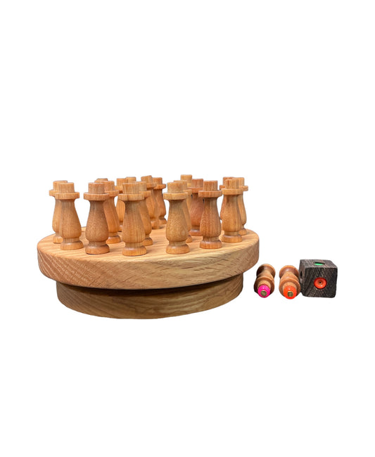 Wooden Memory Chess- Original Amish Handcrafted