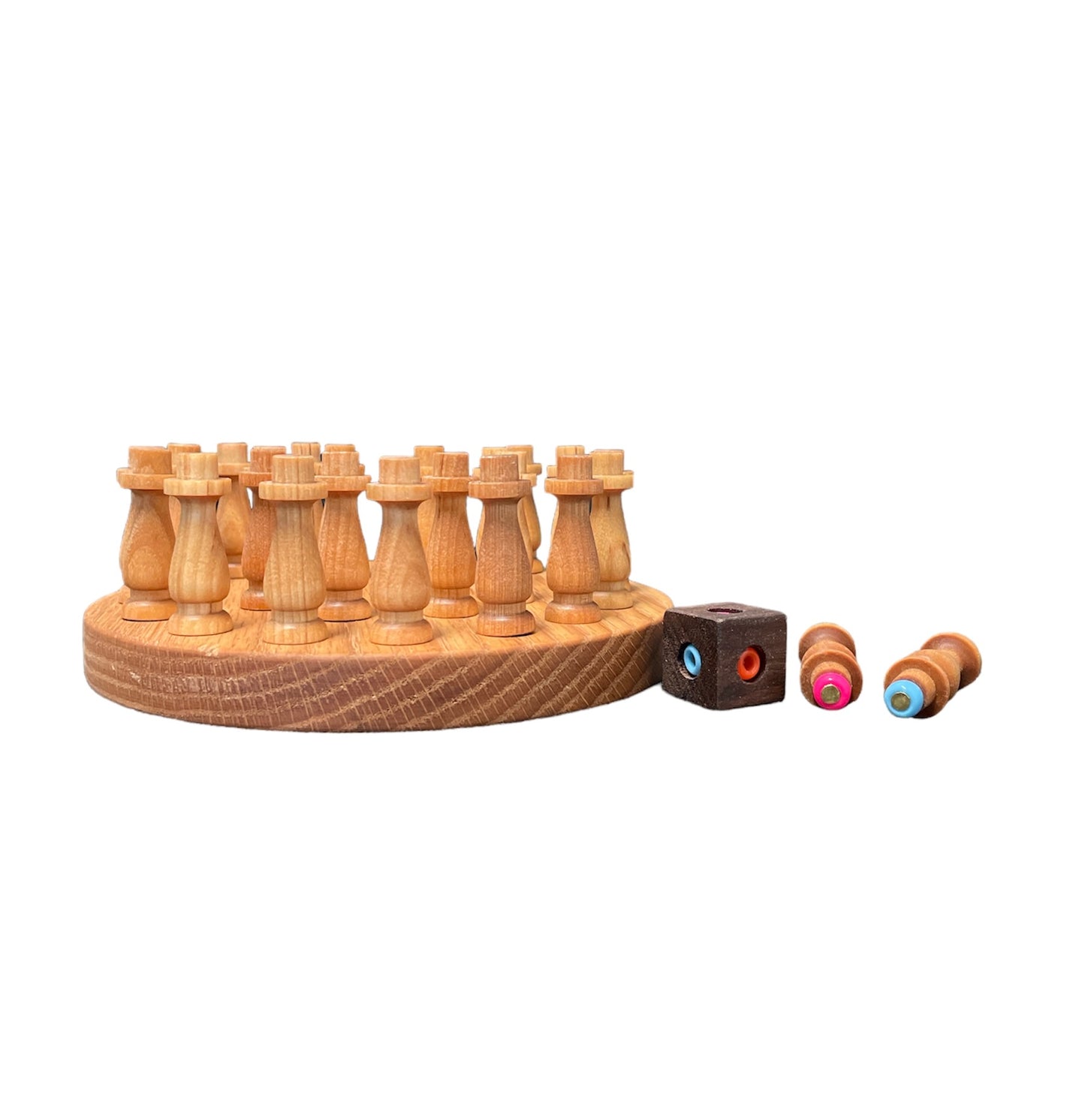 Wooden Memory Chess- Original Amish Handcrafted